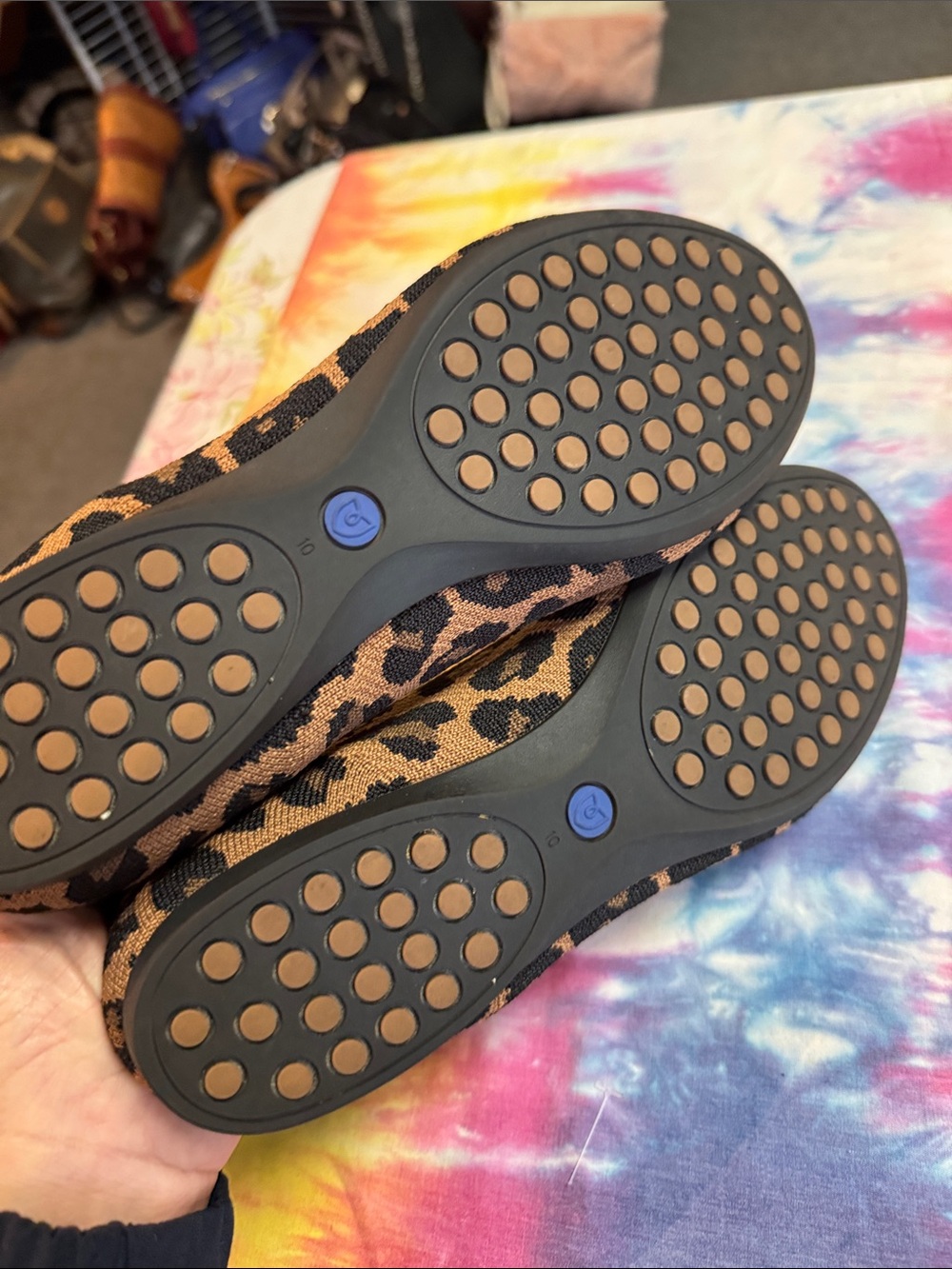 ROTHY’S The Daily Flat Driver, Ecru, Size 8.5 Display pair. NWOT - Picture 7 of 8
